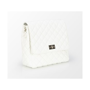 Geanta casual dama Tris Company alba