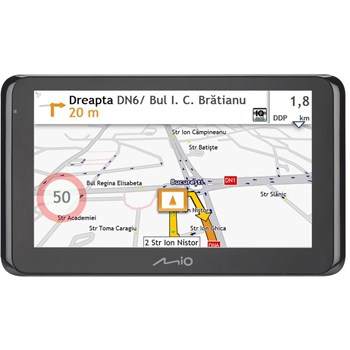 Sistem de navigatie Mio Spirit 8670 LM Truck, diagonala 6.2", Bluetooth, TMC, Full Europe + actualizari gratuite pe viata