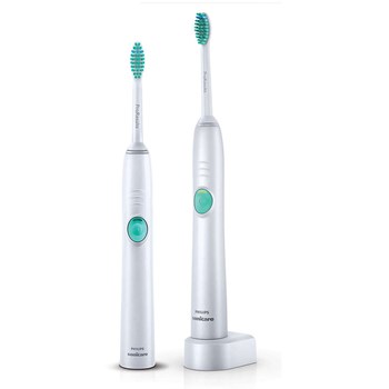 Pachet 2 x Philips Periuta de dinti Sonicare EasyClean HX6511/35, 31000 pulsatii, Alb