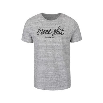 Tricou gri melanj ZOOT Original Same shit din bumbac pentru barbati