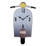 Ceas de perete Antic Line Scoot Bleu