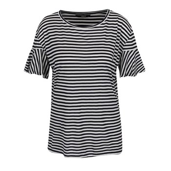 Tricou alb&albastru ONLY Michelle cu model in dungi
