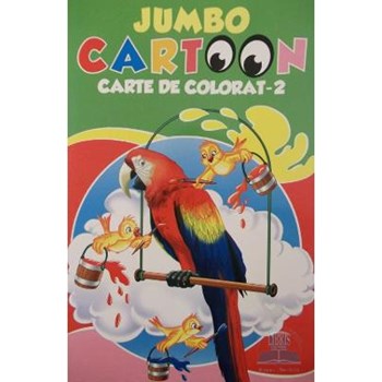 Jumbo Cartoon 2. Carte de colorat