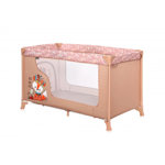 Patut pliabil Moonlight 1 nivel Beige Foxy