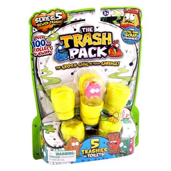 Trash Pack 5 - 5 Figurine pe Blister