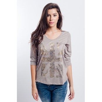 Bluza casual dama s. Oliver maro-auriu