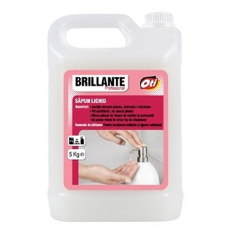 Sapun lichid, 5l, antibacterian, Oti Brillante