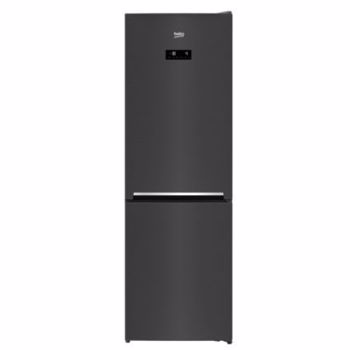 Combina frigorifica Beko RCNA366E40ZXBRN, 324 l, Clasa E, NeoFrost, Compartiment 0°C, Kitchen Fit, Everfresh+ , 185.2 cm, Dark Inox