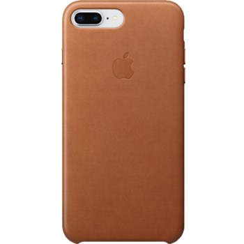Husa de protectie Apple pentru iPhone 8 Plus / iPhone 7 Plus, Piele, Saddle Brown