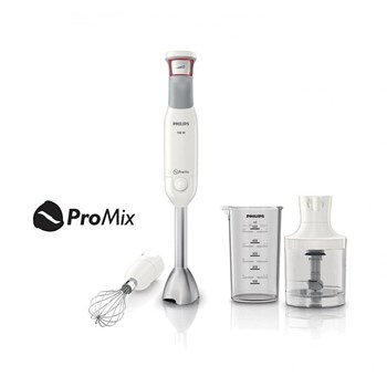 Mixer vertical Philips Avance Collection Pro HR1642/00, 700 W, Speed Touch + Turbo, 0.6L, Alb