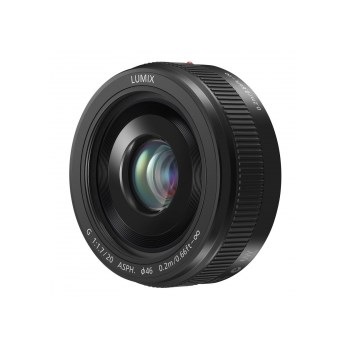Panasonic 20mm F1.7 II Lumix G Obiectiv MFT Negru - Panasonic 20mm F1.7 II Lumix G Obiectiv MFT negru