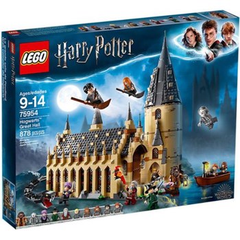 LEGO 75954 Harry Potter Hogwarts Great Hall Castle Toy, Gift Idea for Wizarding World Fan, Building Set for Kids