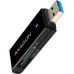 Cititor de Carduri Axagon USB 3.0 Negru cre-s2