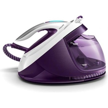 Statie de calcat PHILIPS PerfectCare Elite Plus GC9660/30, 1.8l, 520g/min, 2700W, talpa T-IonicGlide, alb - mov