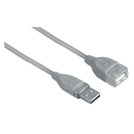 Cablu extensie USB 2.0 Hama 39723, 0.5 m