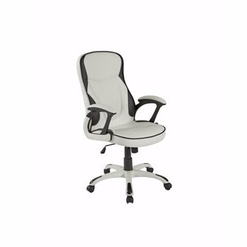 Scaun directorial Unic Spot US25 Reno, Negru/Alb