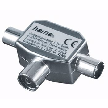 Splitter antena coaxial HAMA 42998, 2 iesiri