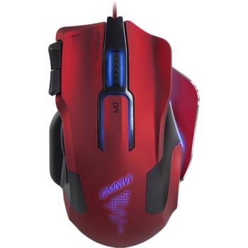 Mouse gaming Speedlink OMNIVI, red-black SL-680006-BKRD