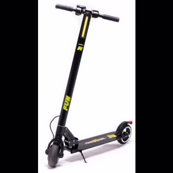 Trotineta Electrica FreeWheel Rider Fun Autonomie 12 km Viteza maxima 22 km/h Putere motor 350 W Negru 5949023221960