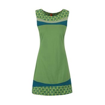Rochie Tranquillo Momoka verde cu imprimeu