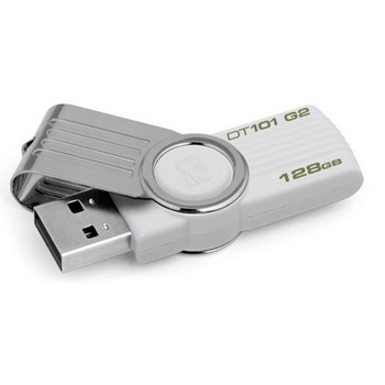 Memorie USB Kingston DataTraveler 101 Gen 2 128GB USB 2.0 White