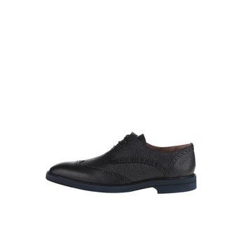 Pantofi Oxford negri Selected Homme Wight din piele