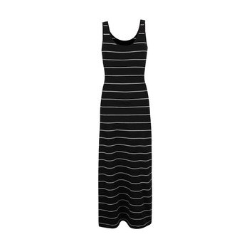 Rochie maxi cu dungi ONLY Abbie neagra