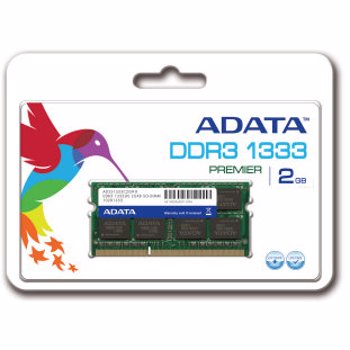 Memorie notebook ADATA 2GB, DDR3, 1333MHz, CL9, 1.5v, retail