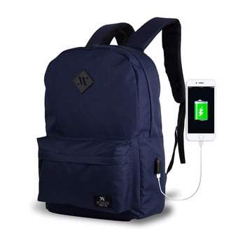 Rucsac cu port USB My Valice SPECTA Smart Bag, albastru închis