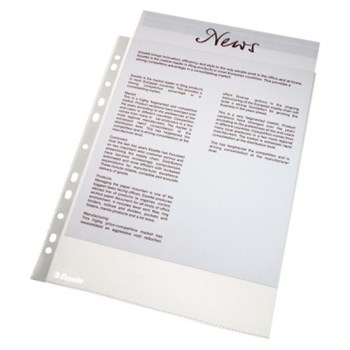 FOLIE PROTECTIE A4 40 MICRONI 100/SET ESSELTE ES56133
