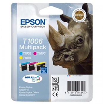 Pachet 3 tonere inkjet color Epson T1006, 3 x 11.1ml