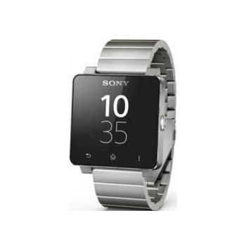Smartwatch Sony SW2, Curea metalica, Argintiu
