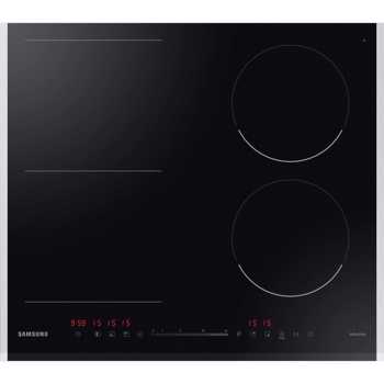 Plita incorporabila Samsung NZ64A3747DK/EO, Inductie, 4 zone de gatit