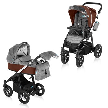 Carucior multifunctional 2 in 1 Baby Design Husky Caramell
