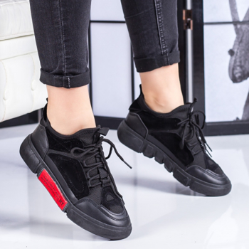 Pantofi dama sport negri Corinia-rl