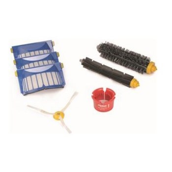 Set accesorii iRobot Replenishment kit 3x filtre , 1 x set perii, 1 x perie laterala, 1 inel de curatare pentru Roomba seria 600