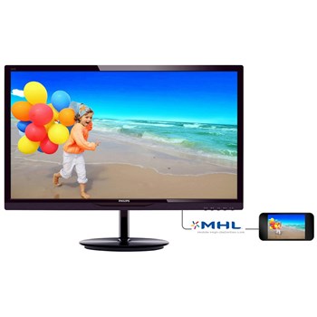 Monitor LED Philips 284E5QHAD 28" 1920x1080 MVA 16:9, Negru Cherry