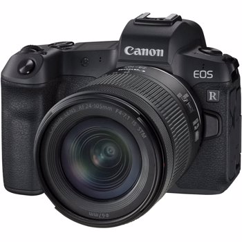 Aparat foto Mirrorless Canon EOS R 30.3 Mpx Kit Black RF 24-105mm f/4-7.1 IS STM