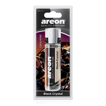 Odorizant lichid 2 in 1 Areon black crystal pentru casa si masina 35ml
