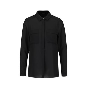 Camasa neagra cu buzunare Dorothy Perkins