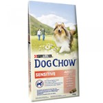 Dog Chow Adult Sensitive Somon, 14 kg