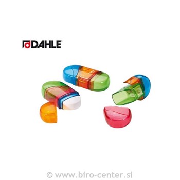 Ascutitoare simpla,cu radiera,Dahle