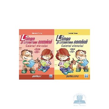 Romana cls 3 caiet partea I+II - Marcela Penes