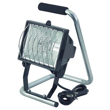 Lampa cu halogen BRENNENSTUHL H500, 400W, 8545 lumeni, negru-gri