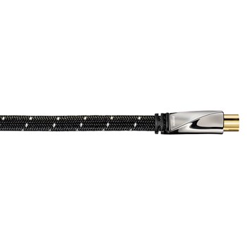 Cablu antena coaxial AVINITY 107565, 5m, negru