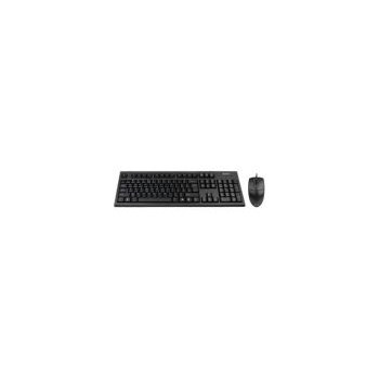 Kit tastatura cu mouse A4Tech KRS-8372 PS 2 Negru