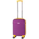 Troler LAMONZA Uptown, 55 cm, mov - galben
