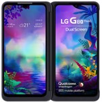 Smartphone LG G8X ThinQ Dual Screen, Ecran OLED FHD+, Snapdragon 855, Quad Core 2.84 GHz, 128GB, 6GB RAM, Dual SIM, 4G, NFC, 3-Camere: 32 mpx + 13 mpx + 12 mpx, Quick Charge 4.0, Aurora Black