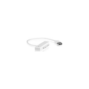 RaidSonic Cablu adaptor SATA la 1xUSB 2.0, alb + carcasa HDD alba