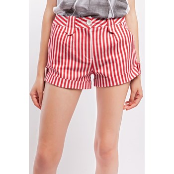 Pantaloni scurti dama Louche London rosu-negru
